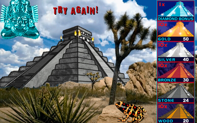 Игровой автомат Aztec Gold, Пирамиды